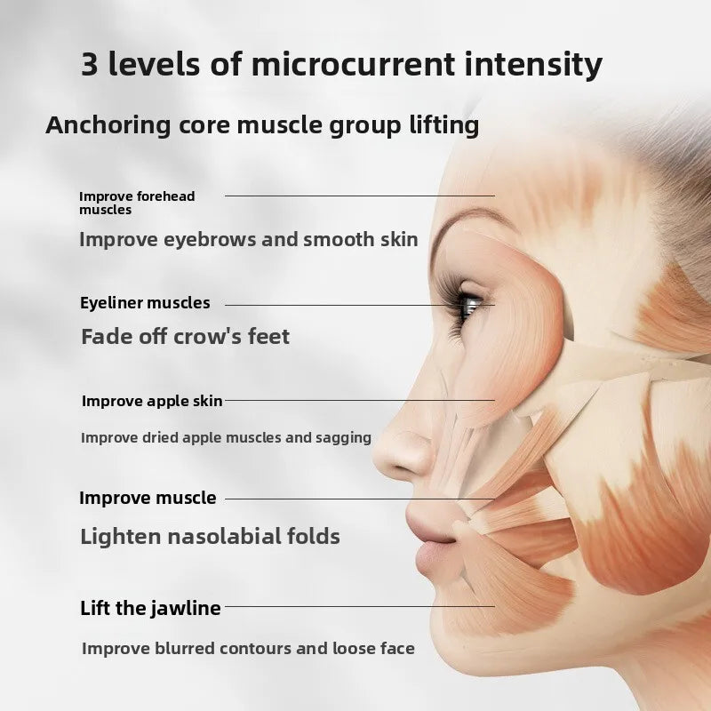 AI Smart Beauty Facial Current Massage